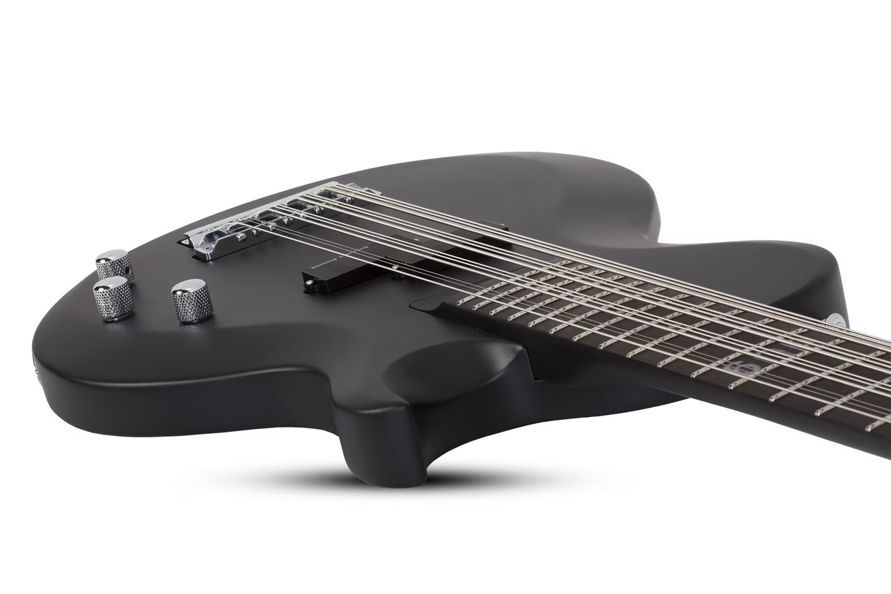 Schecter dUg Pinnick DP-12 - Satin Black (459) | Musician Madness