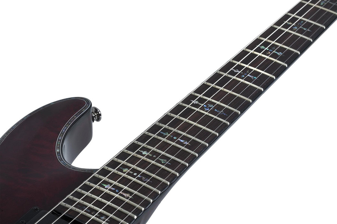 Schecter Hellraiser C-1 FR - Black Cherry (BCH) (1794) | Musician Madness