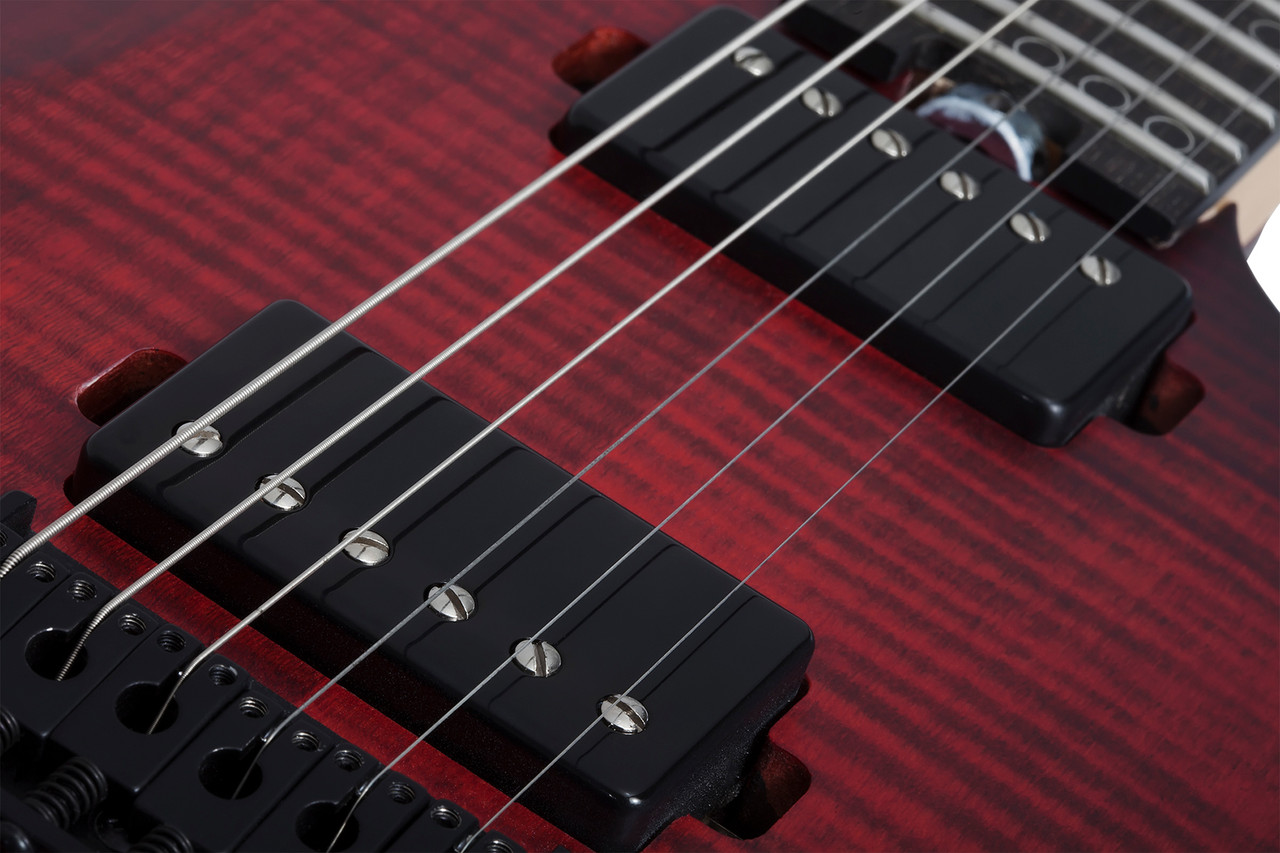 Schecter Sunset-6 Extreme - Scarlet Burst (2571) | Musician Madness