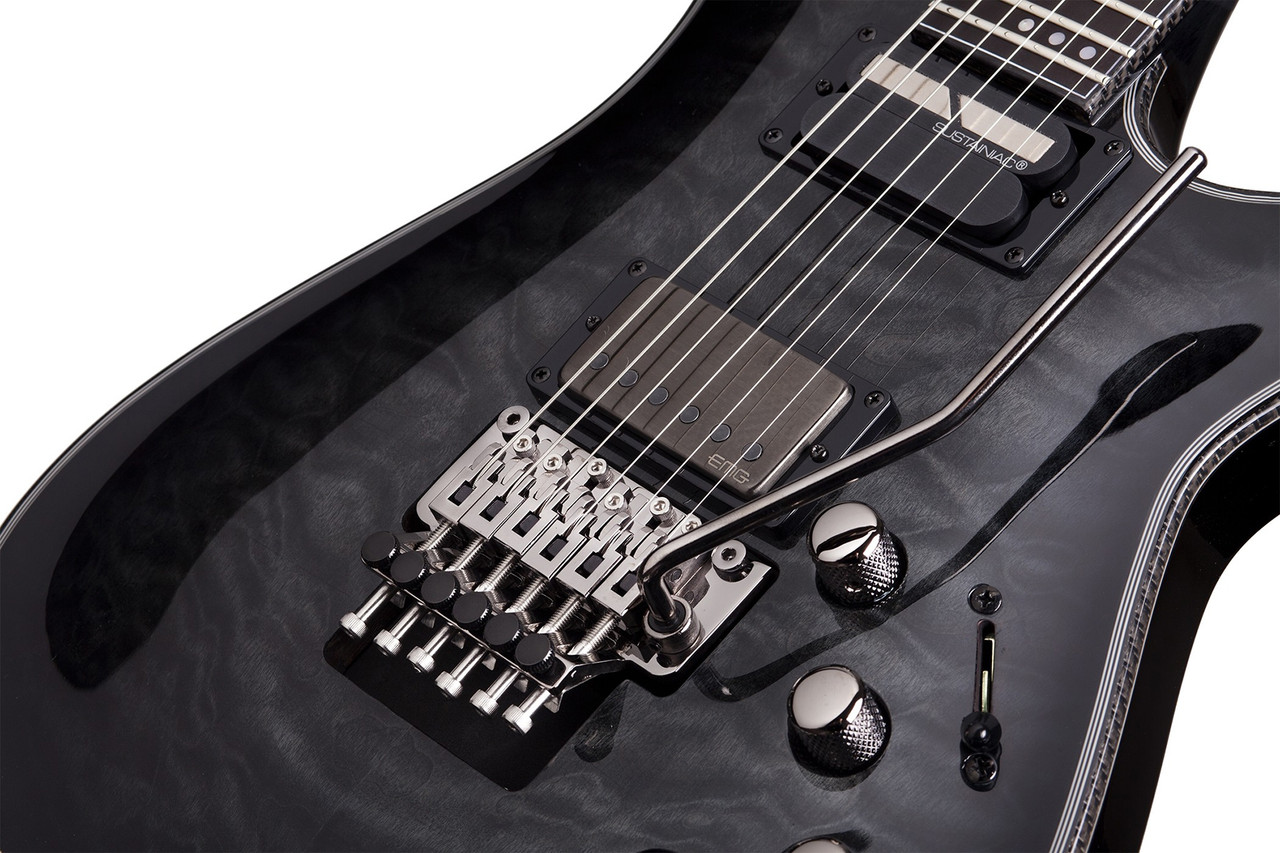 Schecter Hellraiser Hybrid C-1 FR S - Trans Black Burst (TBB