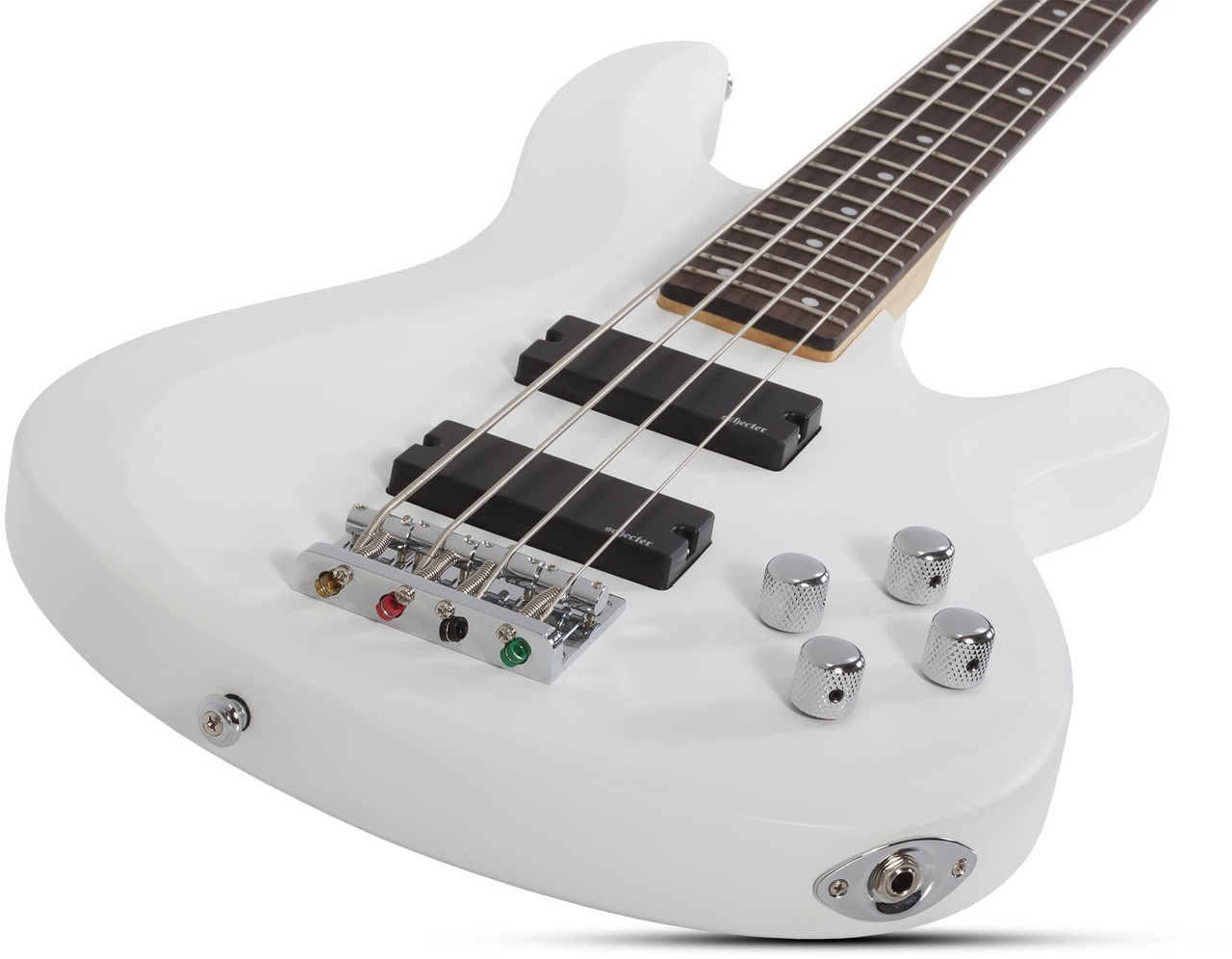 Schecter C-4 Deluxe - Satin White (584) | Musician Madness