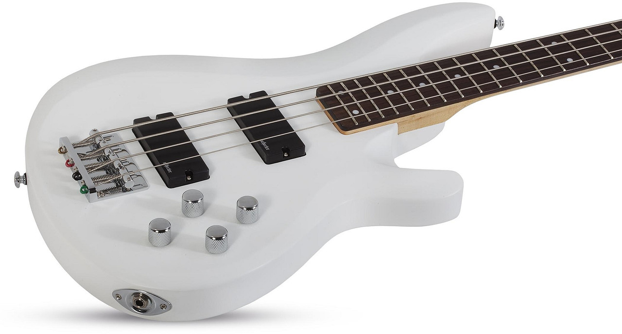 Schecter C-4 Deluxe - Satin White (584) | Musician Madness