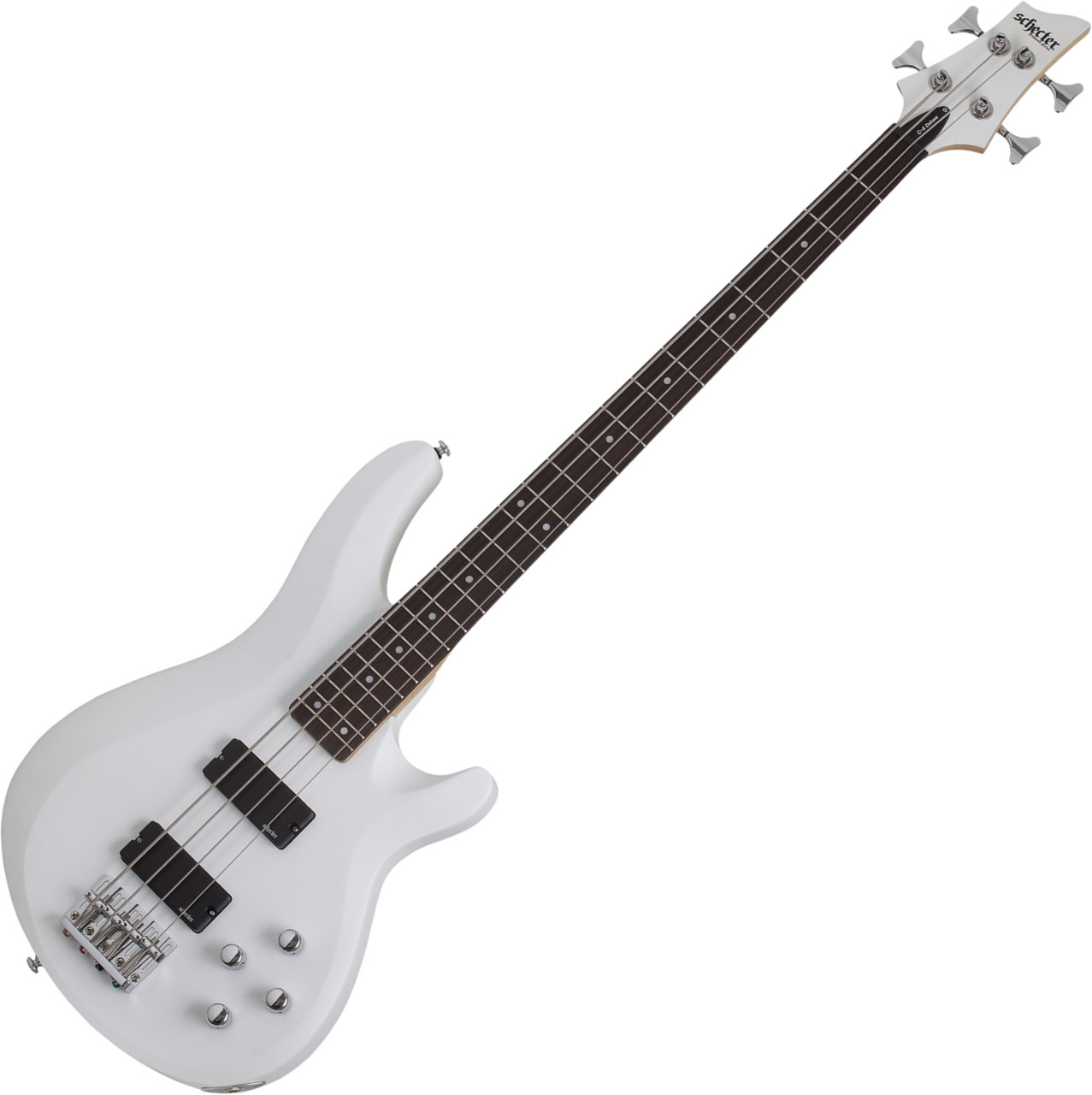 Schecter C-4 Deluxe - Satin White (584) | Musician Madness