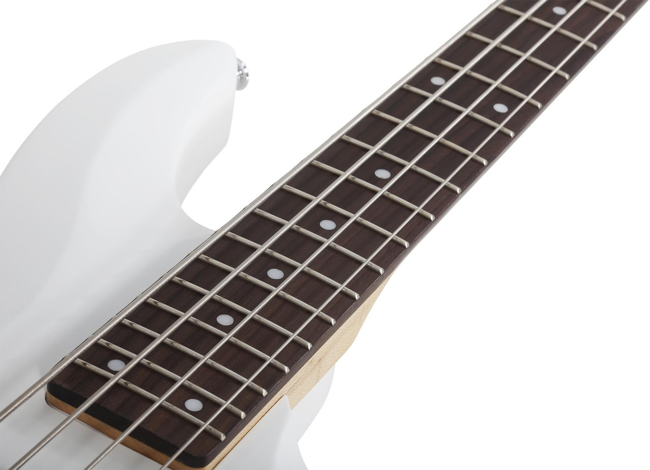 Schecter C-4 Deluxe - Satin White (584)