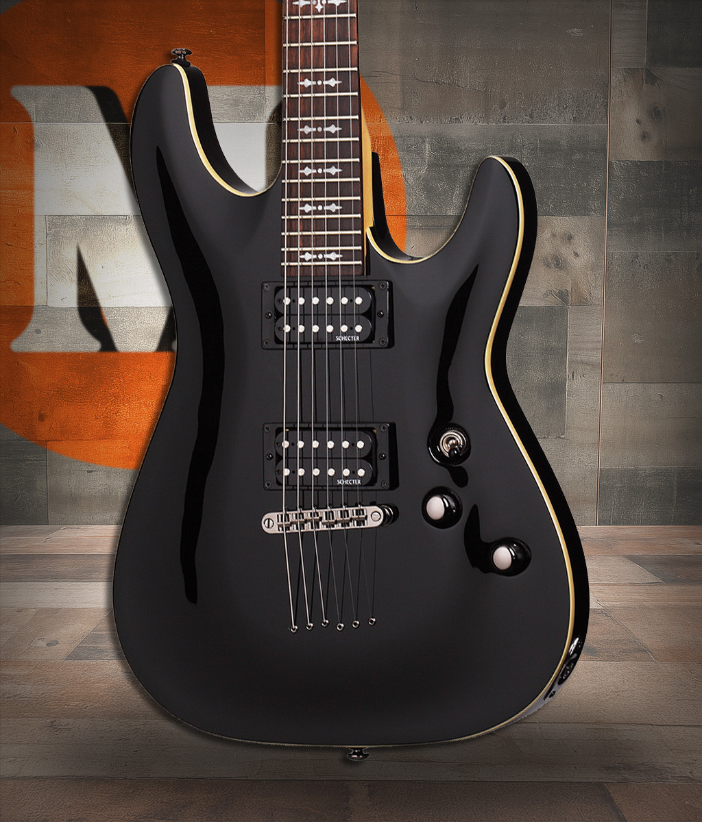 Schecter Omen-6 - Gloss Black (BLK) (2060)