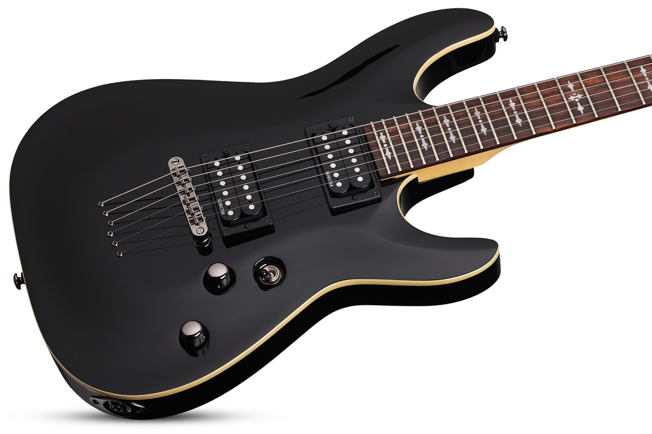 Schecter Omen-6 - Gloss Black (BLK) (2060)