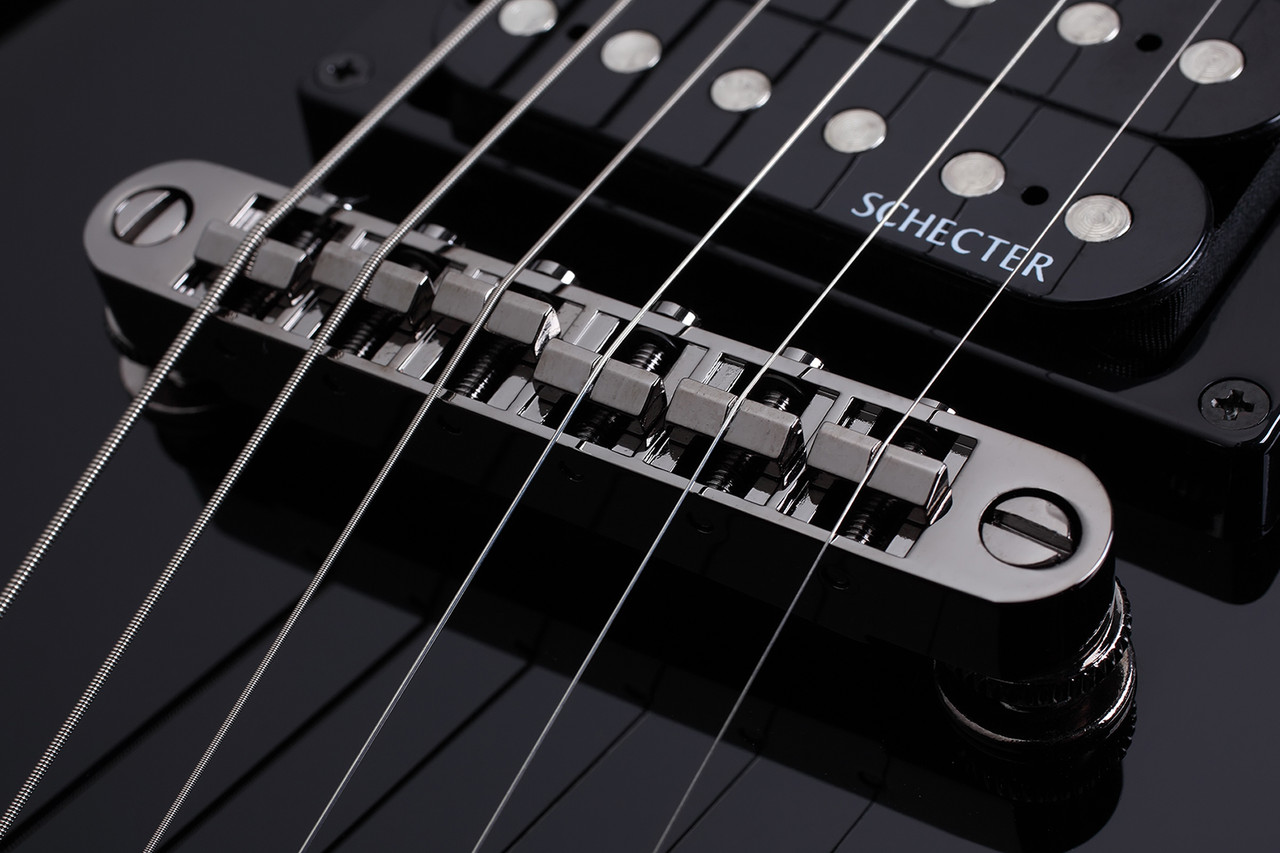 Schecter Omen-6 - Gloss Black (BLK) (2060) | Musician Madness