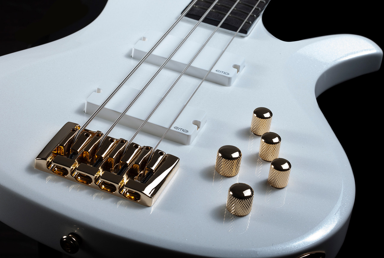 Schecter FreeZesicle-4 - Metallic White (MWHT) (2301)