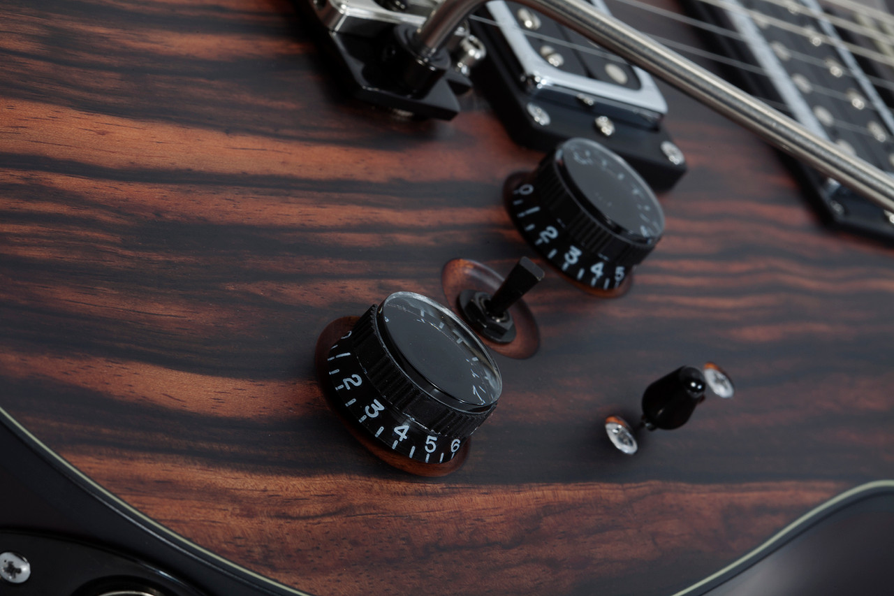 Schecter C-1 Exotic Ebony - Natural Satin (3337)