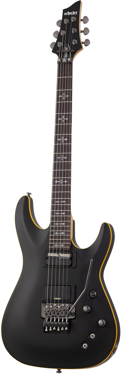 Schecter Demon-6 FR-S - Aged Black Satin (3669) | Musician Madness