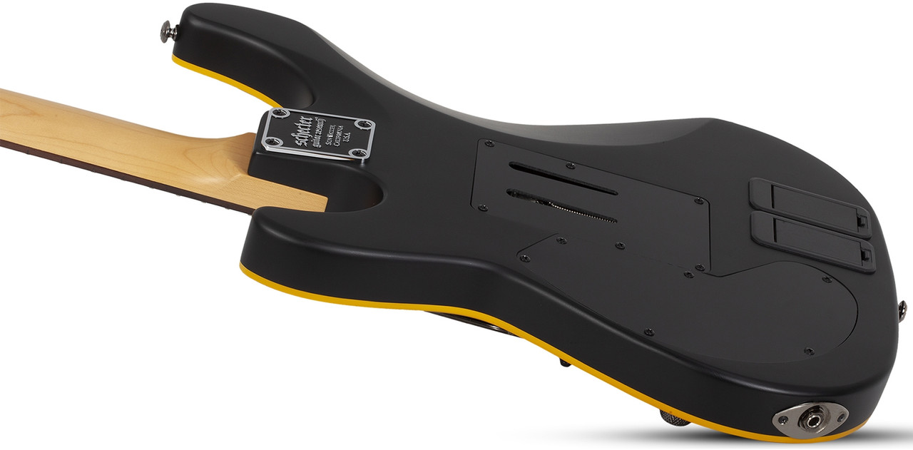 Schecter Demon-6 FR-S - Aged Black Satin (3669) | Musician Madness