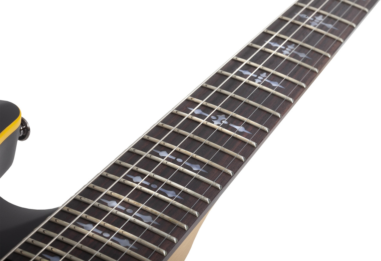 Schecter Demon-6 FR-S - Aged Black Satin (3669)