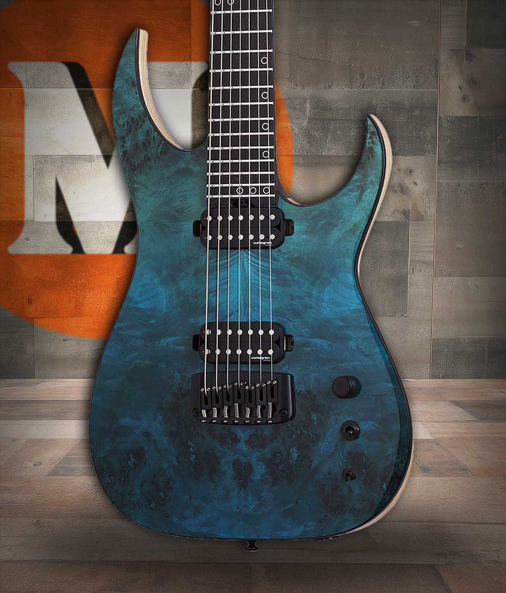 Schecter Keith Merrow KM-7 MK-III Artist L - Lagoon Fade (878) | Musician Madness