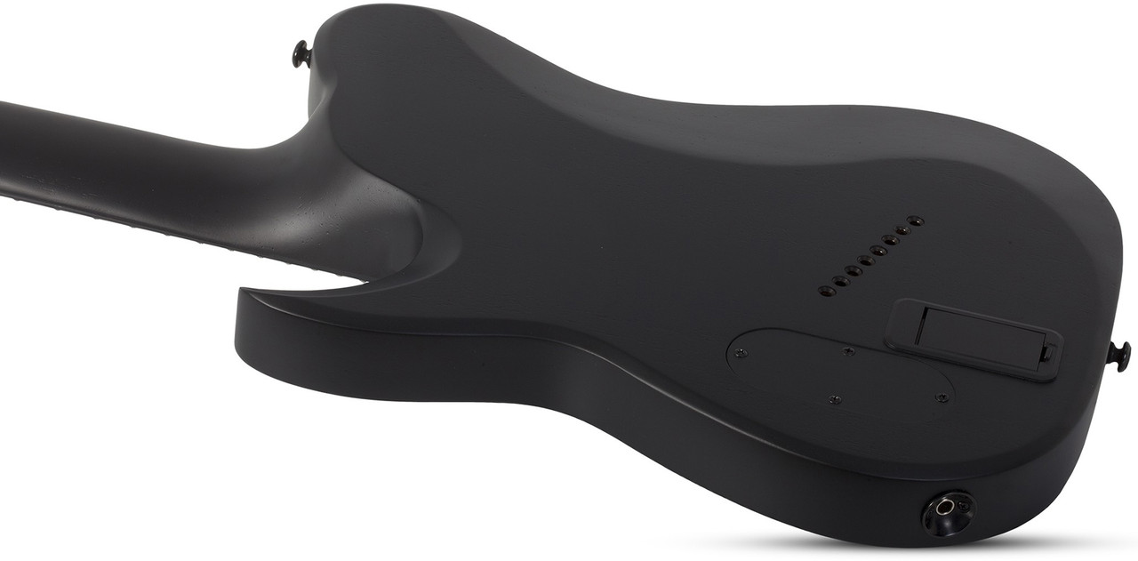 Schecter PT-8 MS Black Ops - Satin Black Open Pore (622)