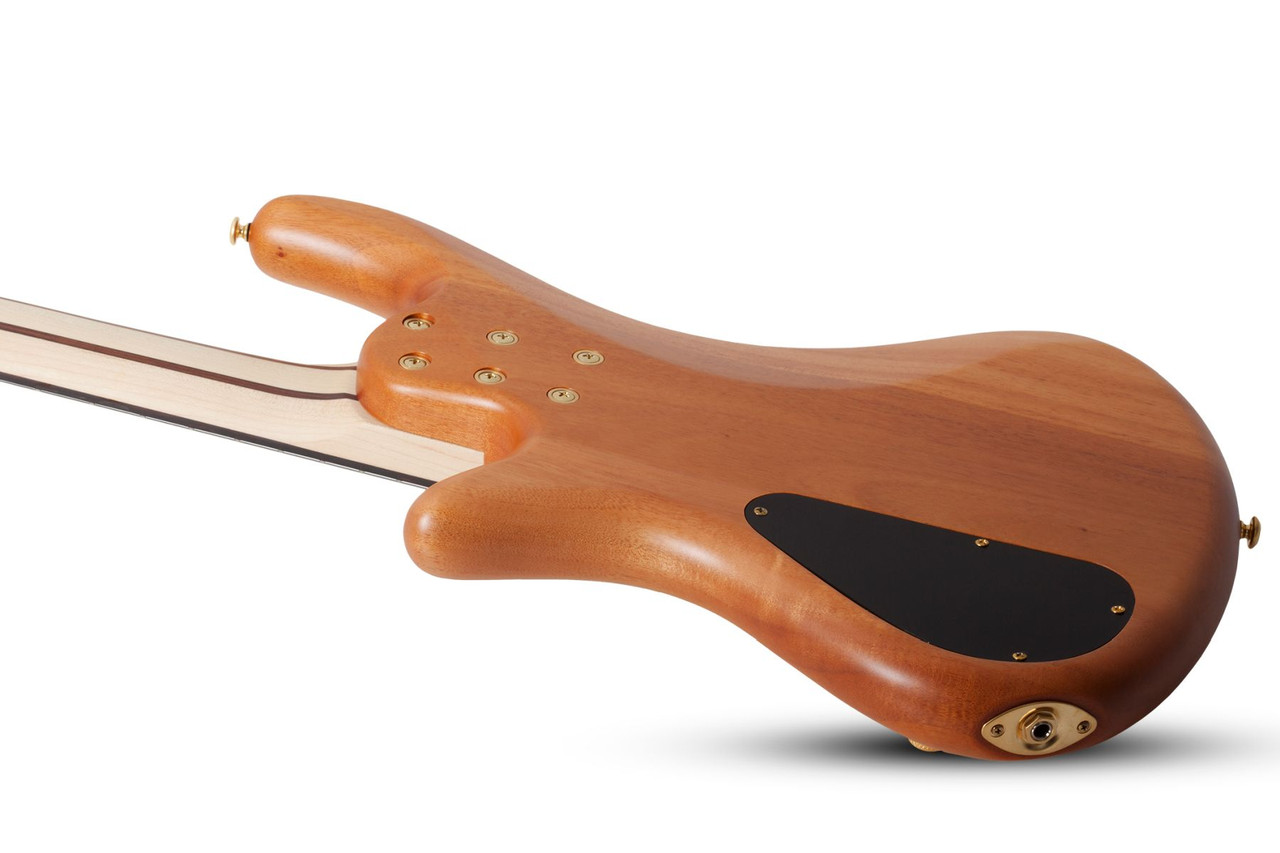 Schecter Stiletto Custom-5 - Natural Satin (NAT) (2541) | Musician Madness