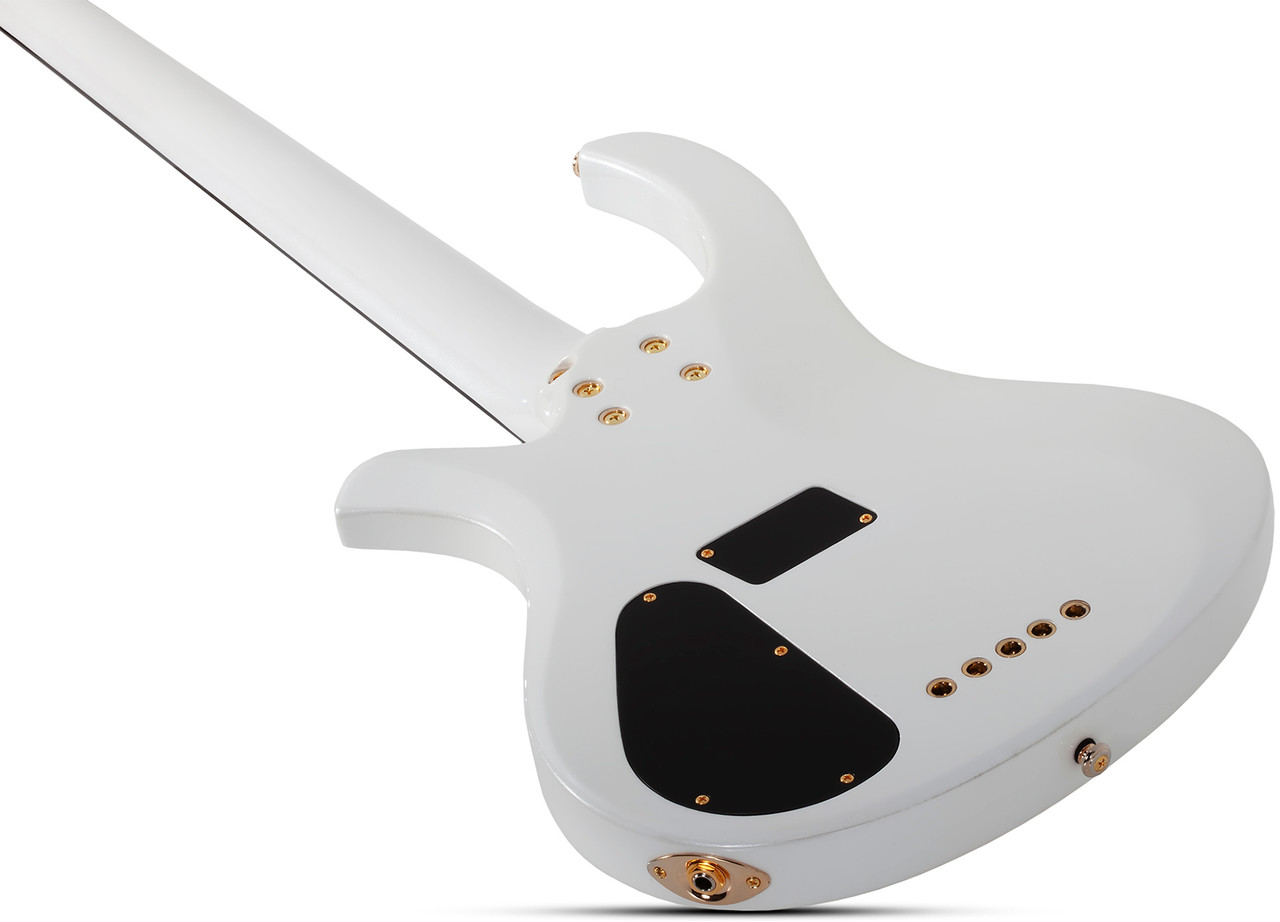 Schecter FreeZesicle Riot-5 - Metallic White (MWHT) (2302) | Musician Madness