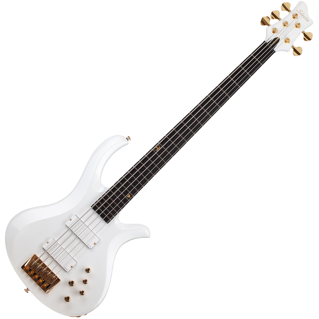 Schecter FreeZesicle Riot-5 - Metallic White (MWHT) (2302) | Musician Madness