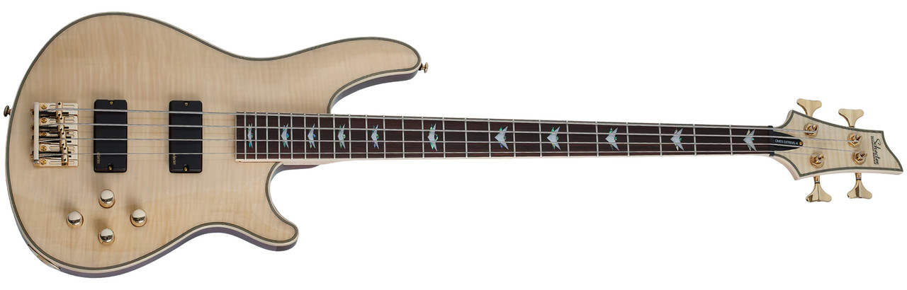 Schecter Omen Extreme-4 - Gloss Natural (2050) | Musician Madness