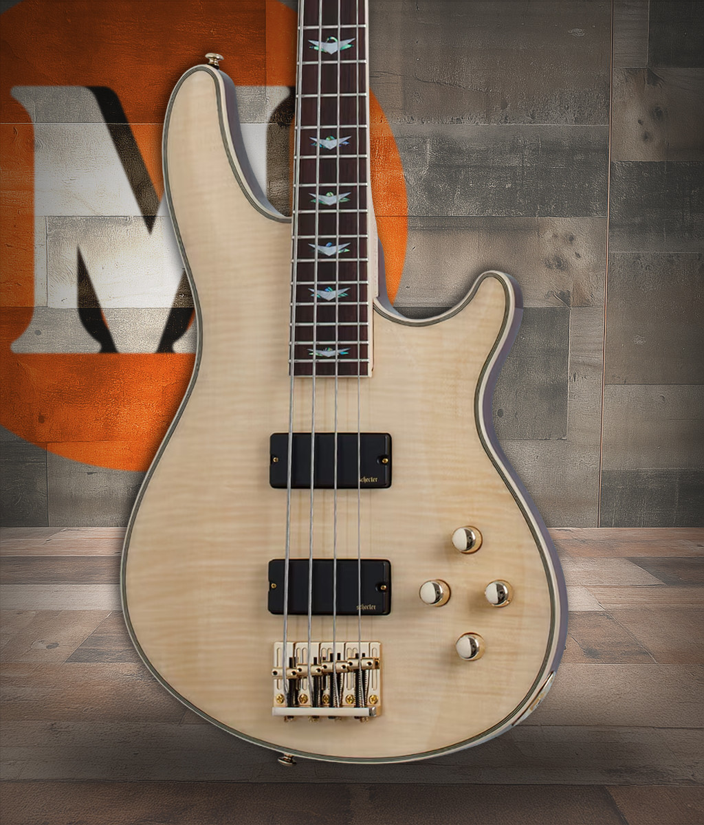 Schecter Omen Extreme-4 - Gloss Natural (2050) | Musician Madness
