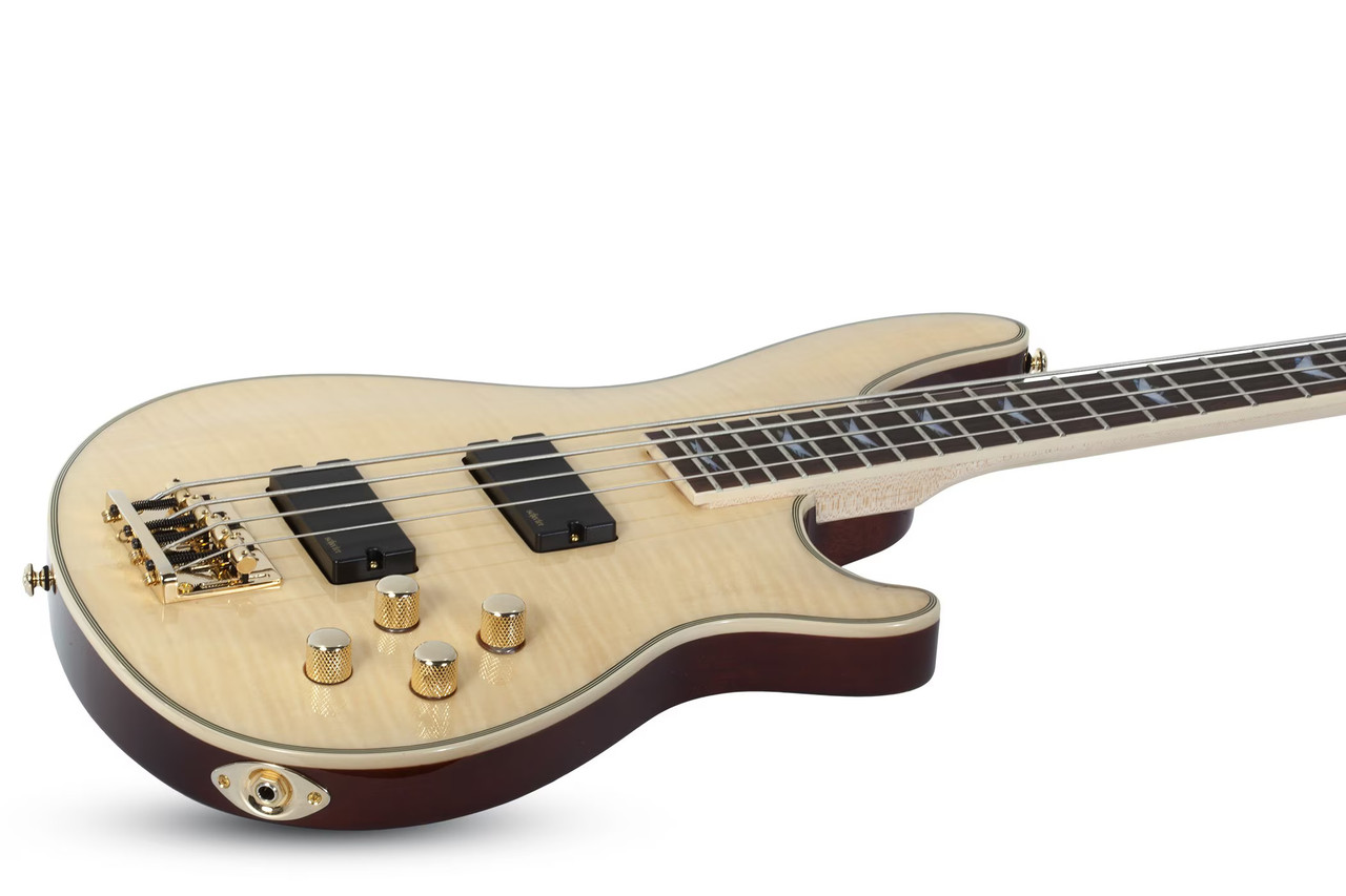 Schecter Omen Extreme-4 - Gloss Natural (2050) | Musician Madness