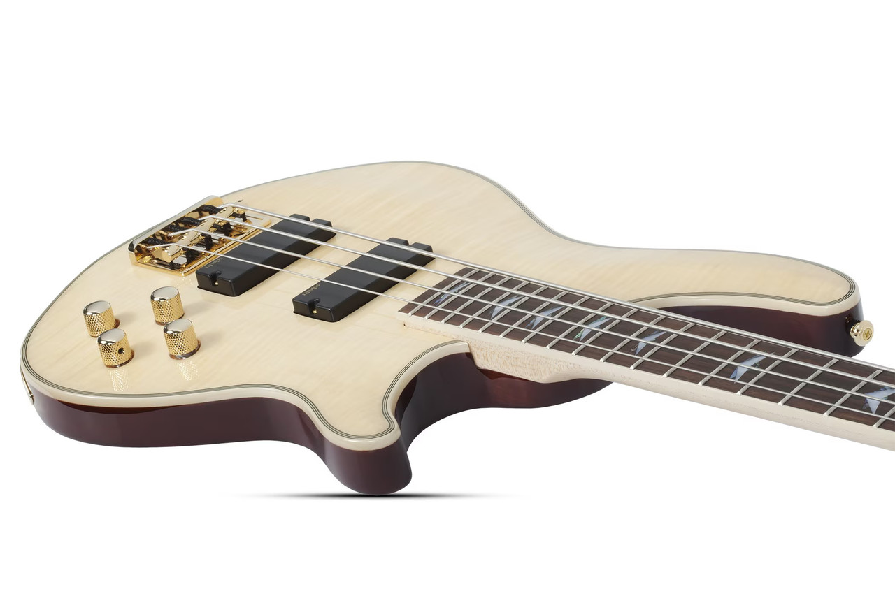 Schecter Omen Extreme-4 - Gloss Natural (2050) | Musician Madness