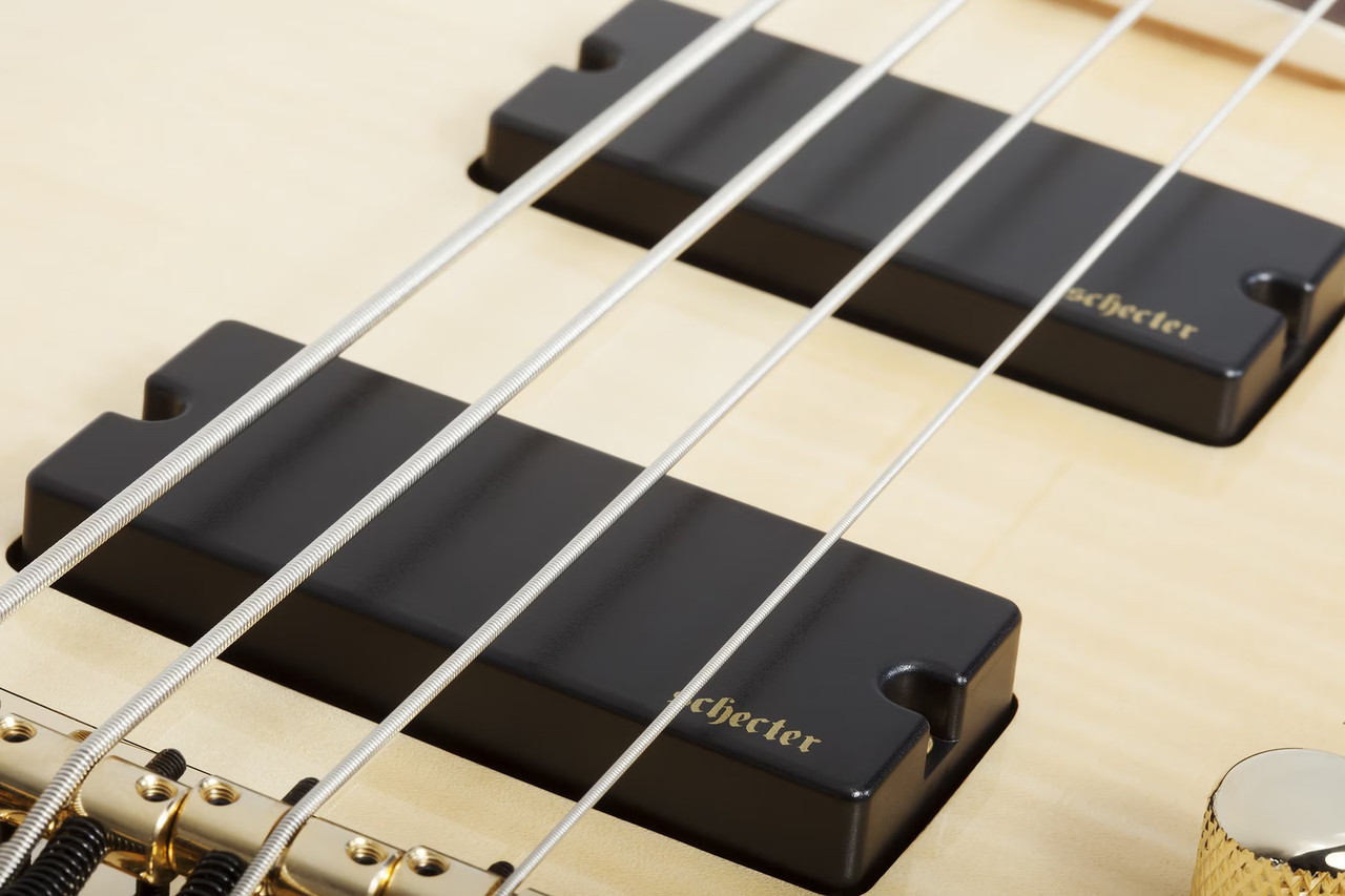 Schecter Omen Extreme-4 - Gloss Natural (2050) | Musician Madness