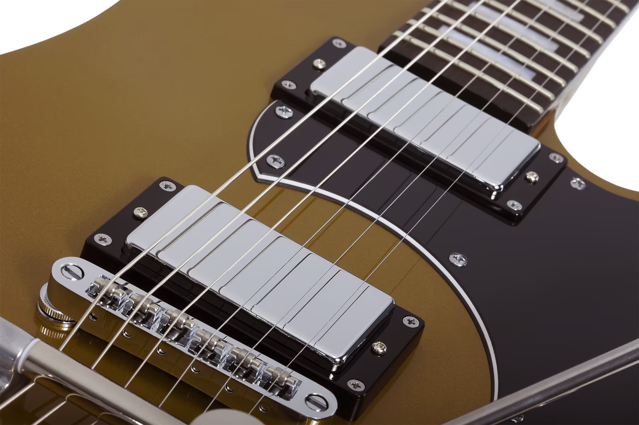 Schecter Stargazer-6 Vibrato - Metallic Gold (MGLD) (677)