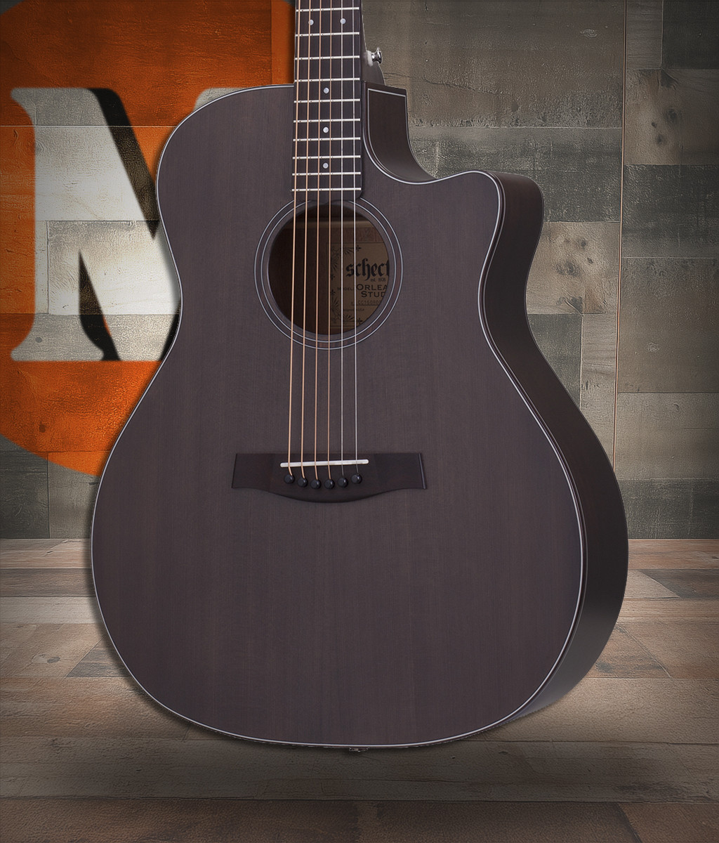 Schecter Orleans Studio Acoustic - Satin See Thru Black (3713)