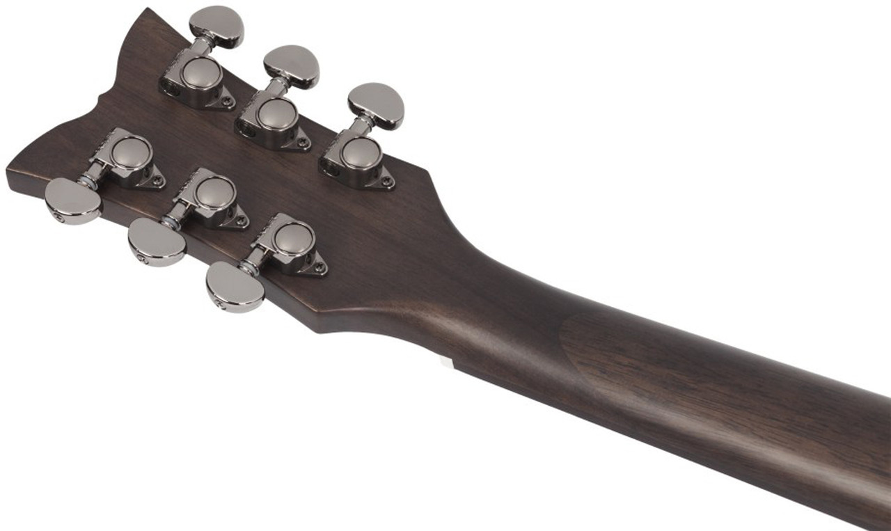 Schecter Orleans Studio Acoustic - Satin See Thru Black (3713) | Musician Madness