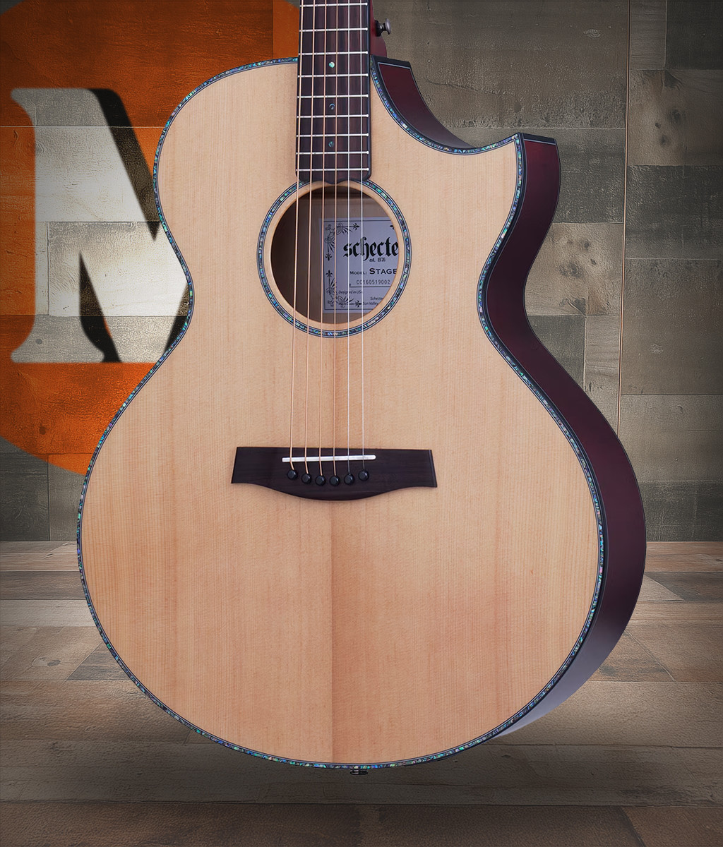Schecter Orleans Stage Acoustic - Natural Satin (3711) | Musician Madness