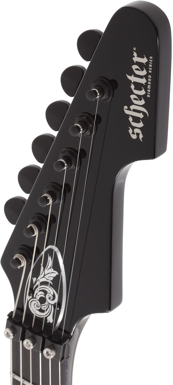 Schecter Avenger FR Przym Palladium - Gloss Black (922) | Musician Madness