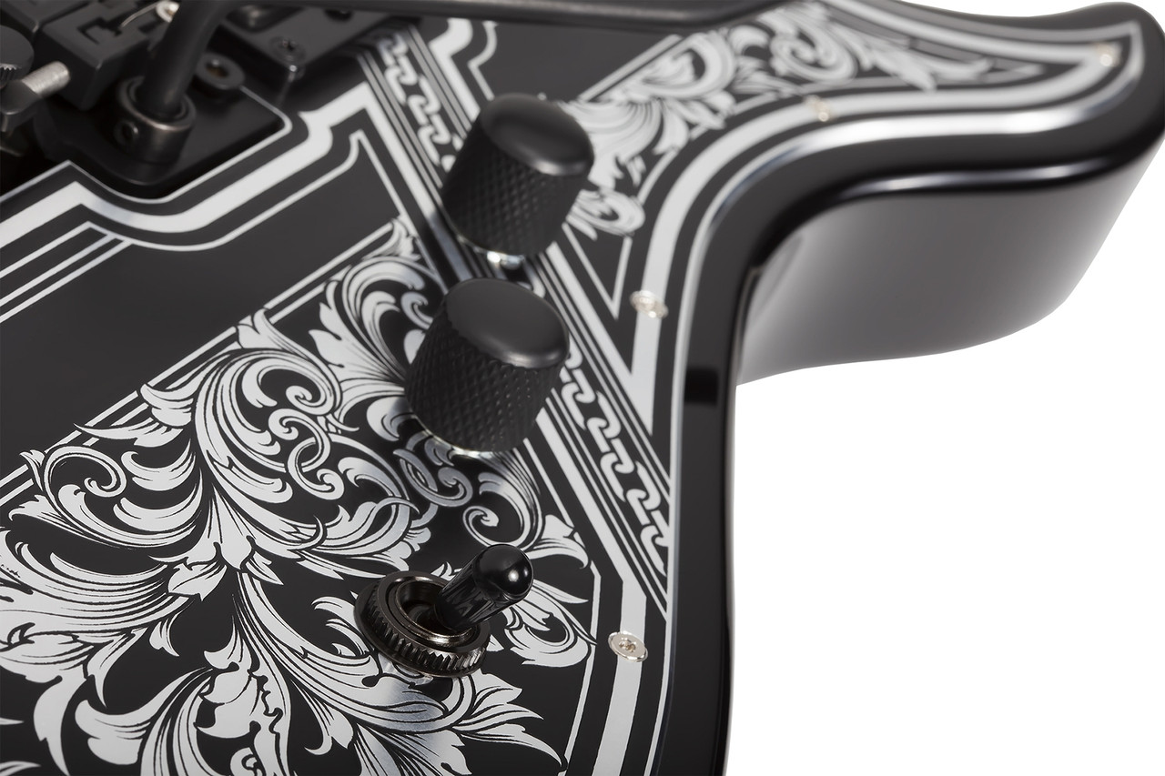 Schecter Avenger FR Przym Palladium - Gloss Black (922) | Musician
