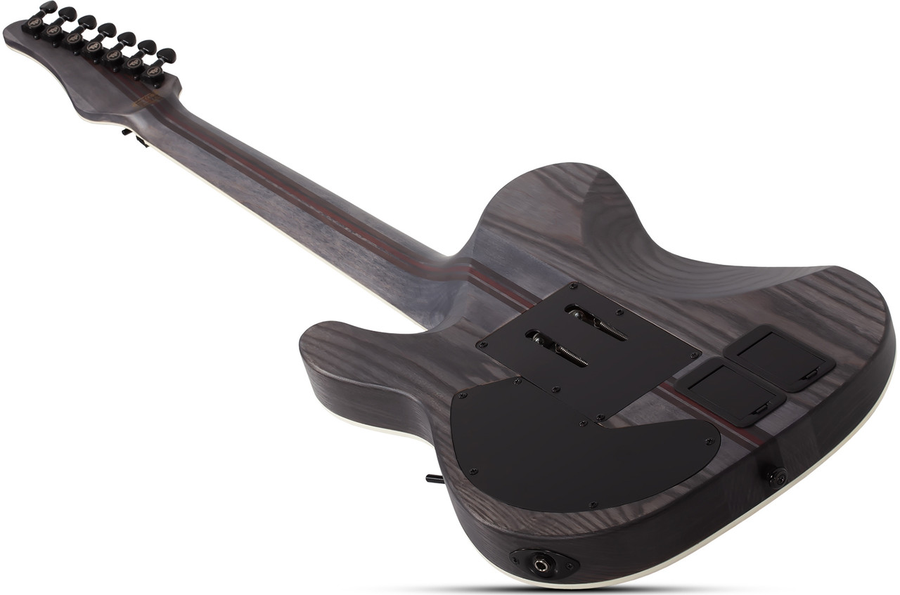 Schecter PT-7 FR-S SLS Elite Evil Twin - Satin Black (1384) | Musician Madness