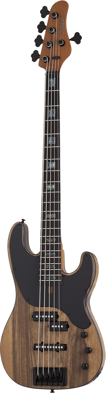 Schecter Model-T 5 Exotic Black Limba - Natural Satin (2833)