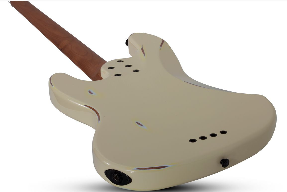 Schecter J-4 Sixx - Worn Ivory (355)