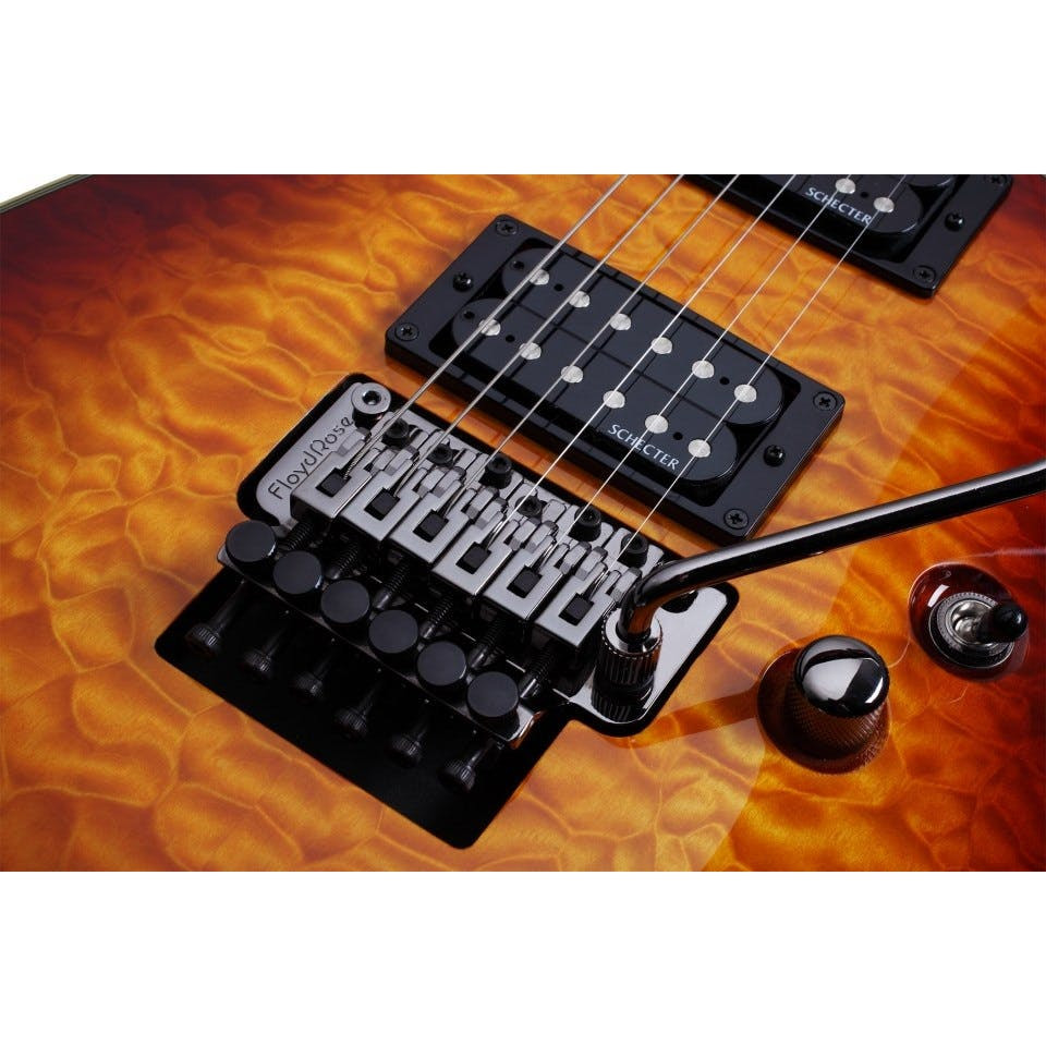 Schecter Omen Extreme-FR - Vintage Sunburst (2029) | Musician Madness