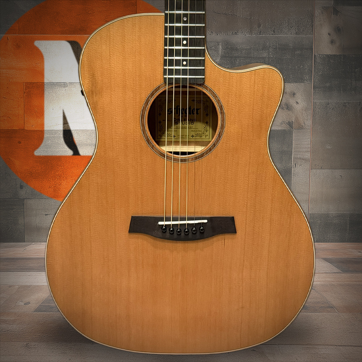 Schecter Orleans Studio Acoustic - Natural Satin (3712) | Musician Madness