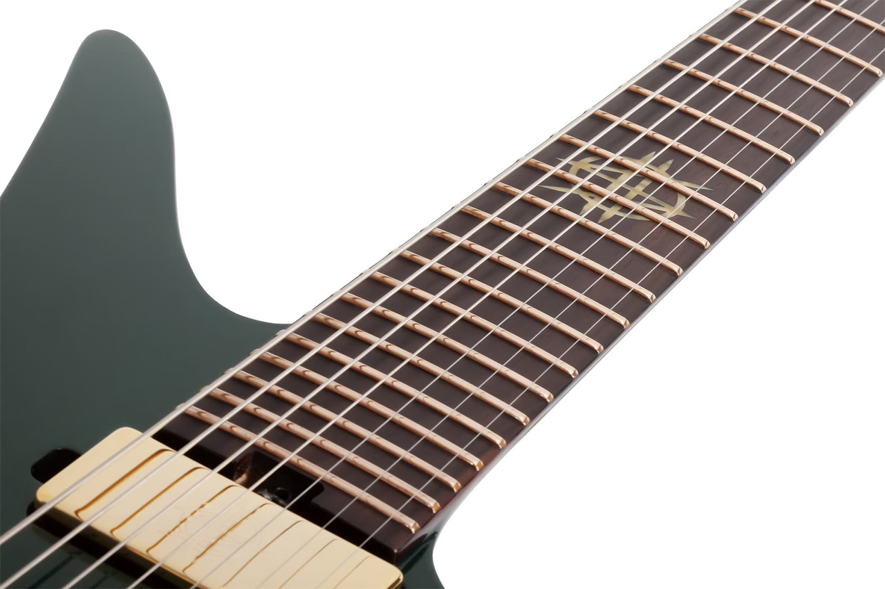Schecter Synyster Gates Custom-7 TR Headless - Oak Green Metallic (2111) | Musician Madness