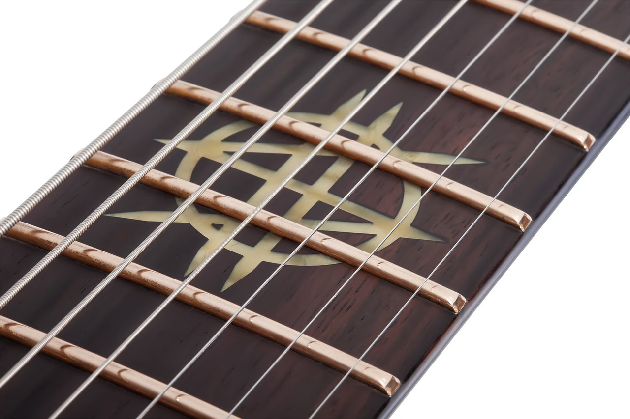 Schecter Synyster Gates Custom-7 TR Headless - Oak Green Metallic (2111) | Musician Madness