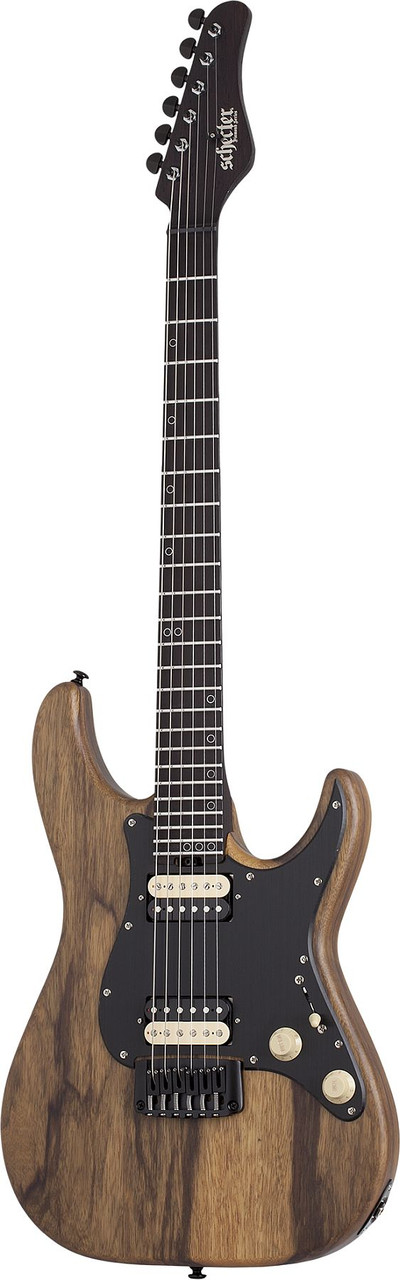 Schecter Sun Valley Super Shredder Exotic HT Black Limba - Natural Satin (1269)