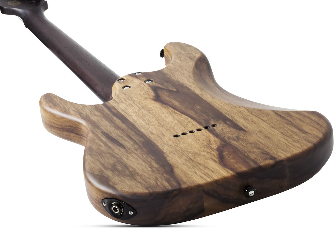 Schecter Sun Valley Super Shredder Exotic HT Black Limba - Natural Satin (1269) | Musician Madness