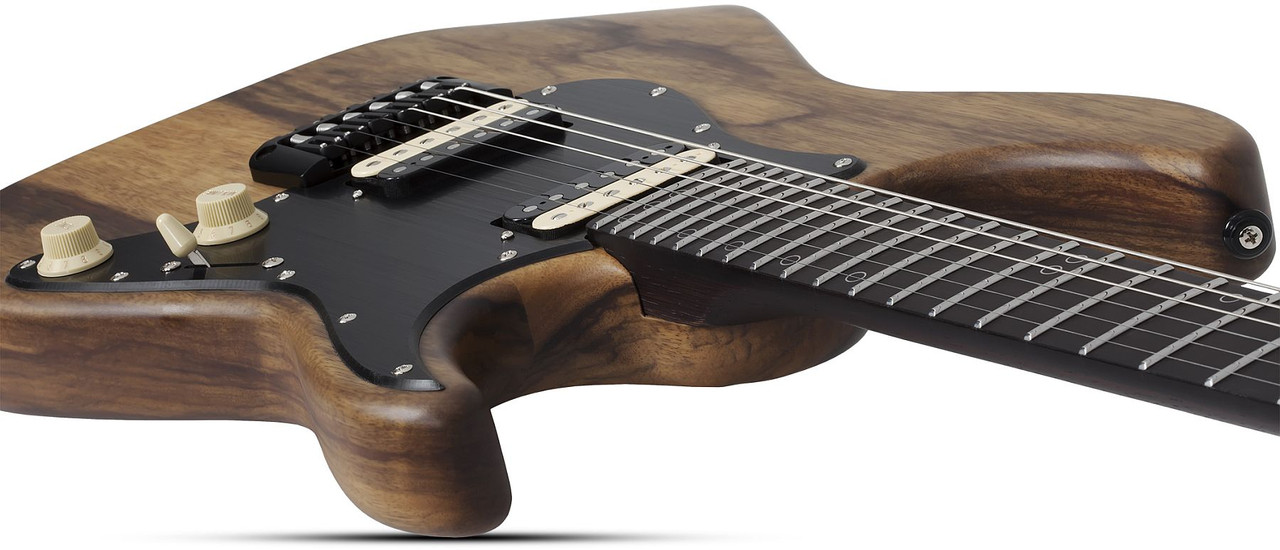Schecter Sun Valley Super Shredder Exotic HT Black Limba - Natural Satin (1269) | Musician Madness