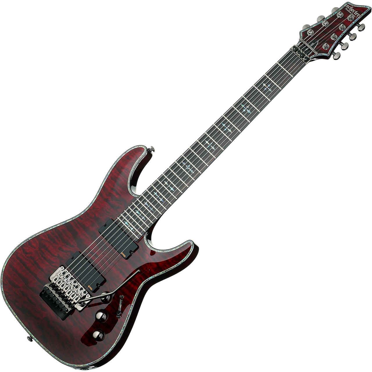 Schecter Hellraiser C-7 FR Electric Guitar - Black Cherry (BCH) (1812) | Musician Madness