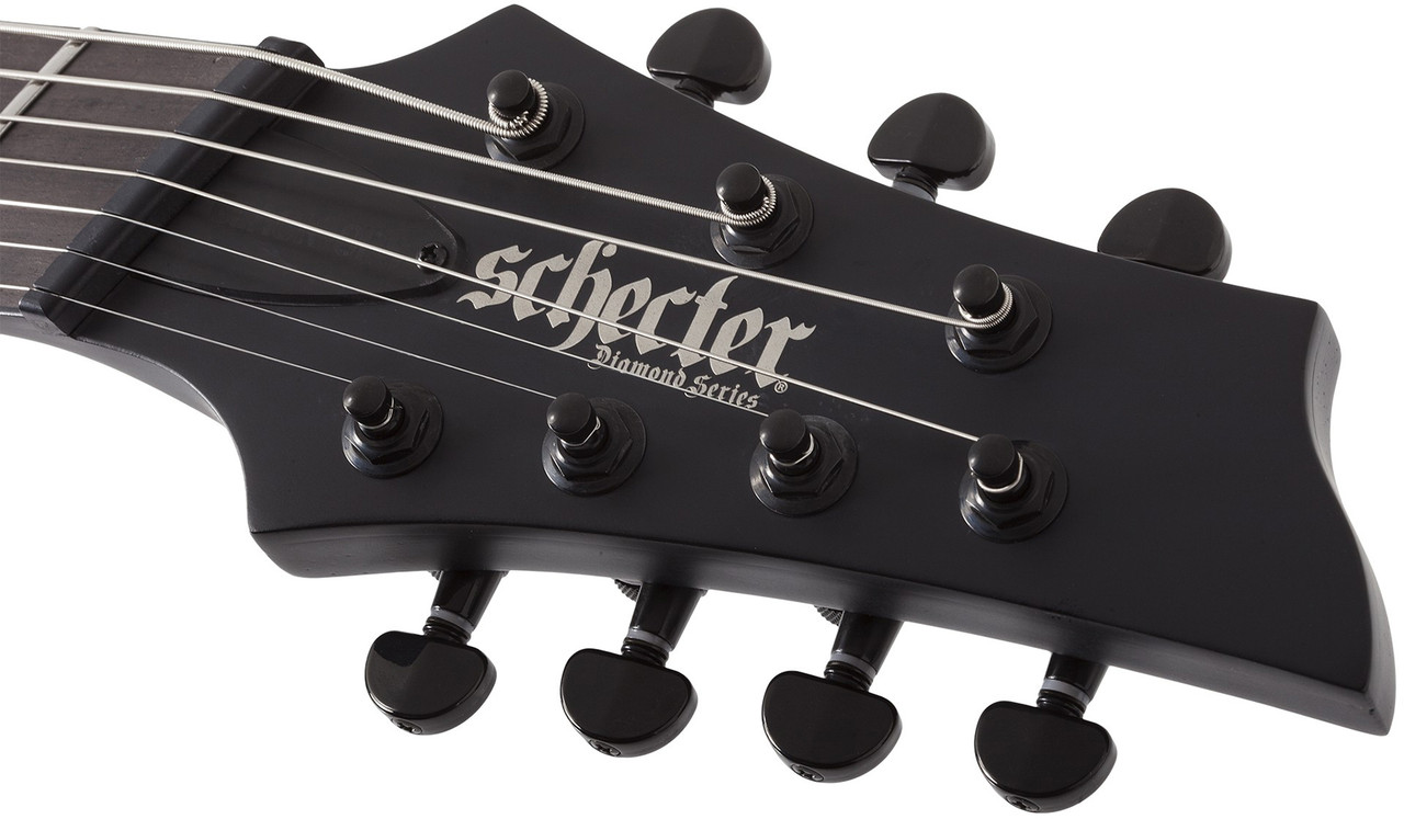 Schecter PT-7 MS Black Ops - Satin Black Open Pore (621
