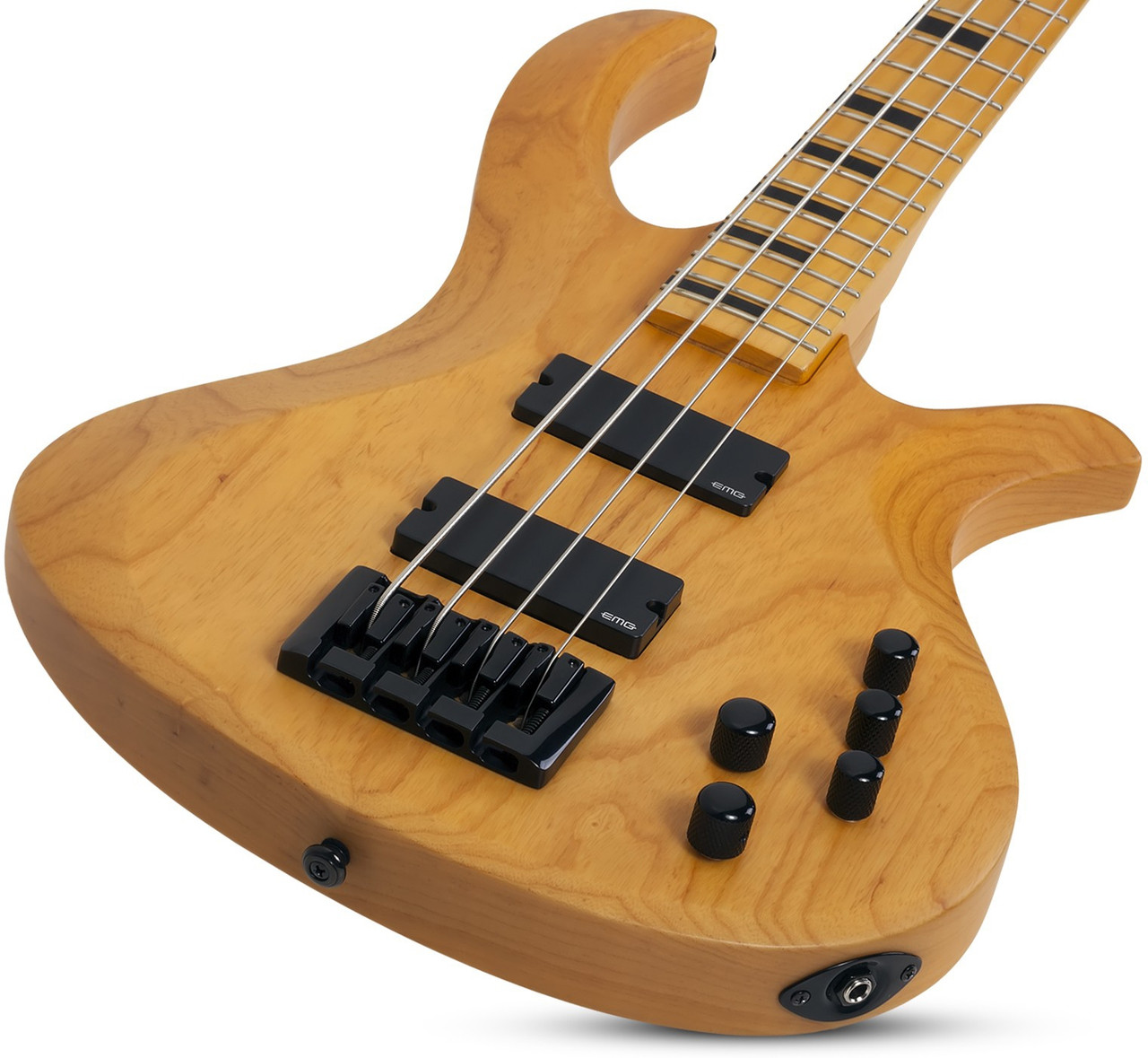 Schecter Riot-4 Session Bass Guitar - Aged Natural Satin (2852)
