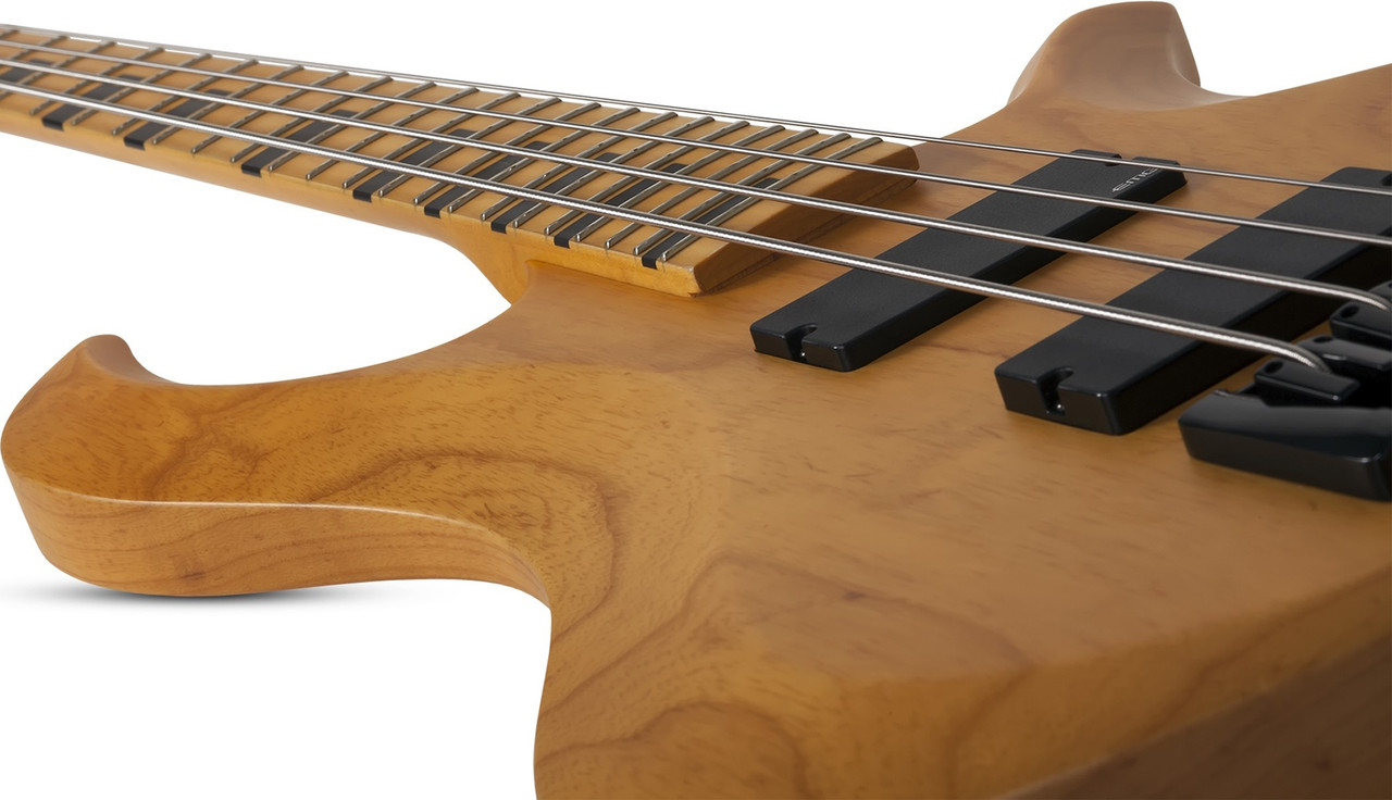 Schecter Riot-4 Session Bass Guitar - Aged Natural Satin (2852)