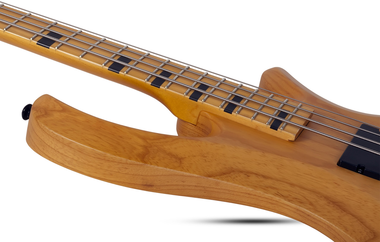 Schecter Riot-4 Session Bass Guitar - Aged Natural Satin (2852)