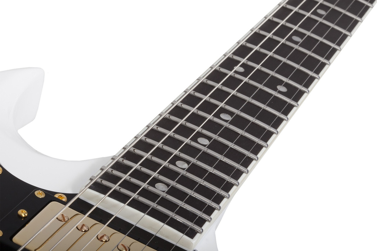 Schecter ZV-H6LLYW66D - Gloss White (542) | Musician Madness