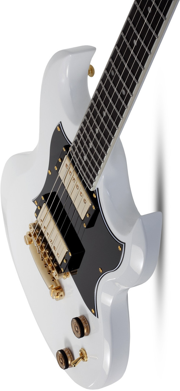 Schecter ZV-H6LLYW66D - Gloss White (542) | Musician Madness