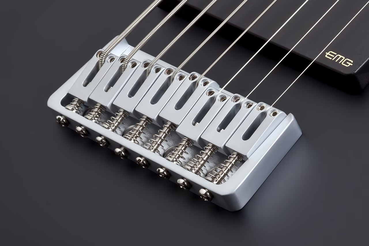 Schecter Damien Platinum-8 Electric Guitar - Satin Black (1187) | Musician Madness